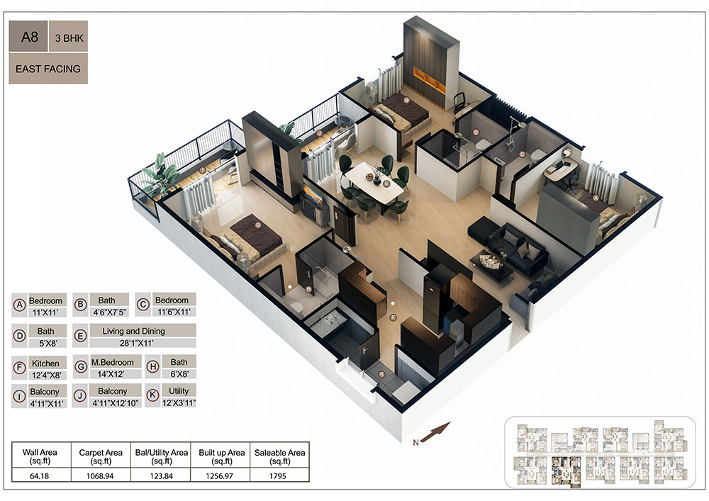 Novo Gardenia Amenities