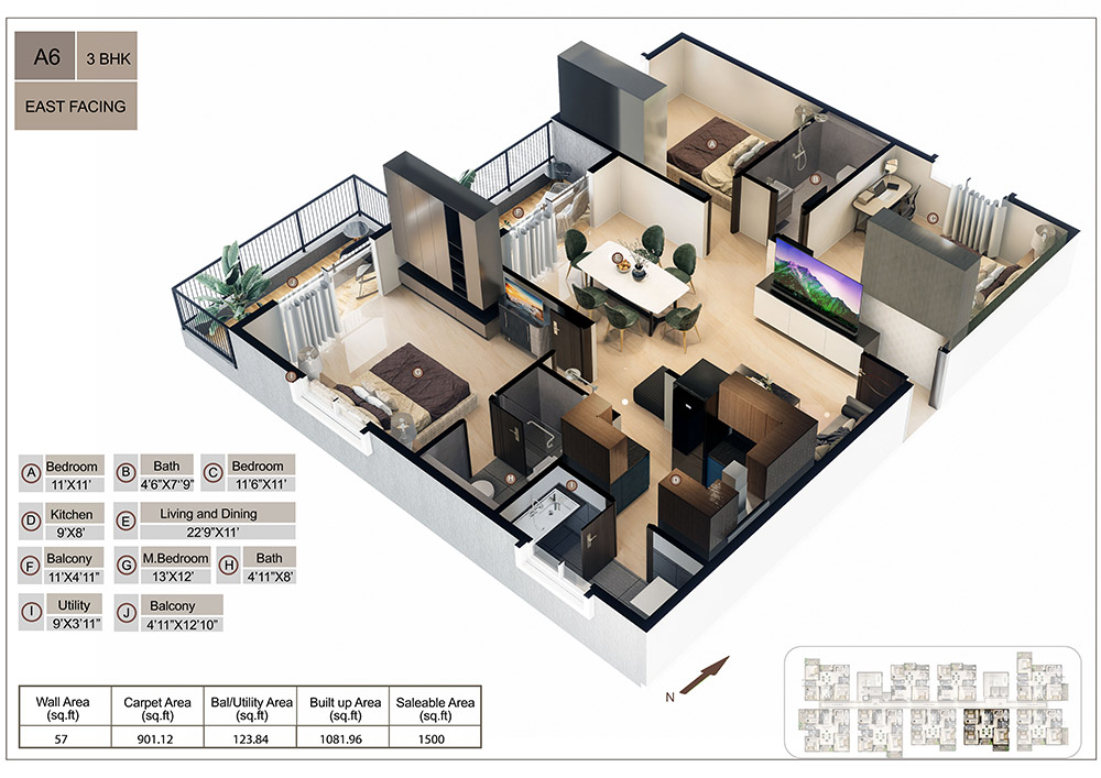 Novo Gardenia Amenities