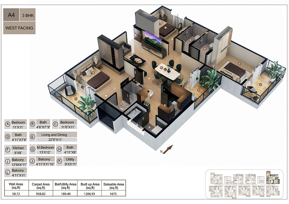 Novo Gardenia Amenities