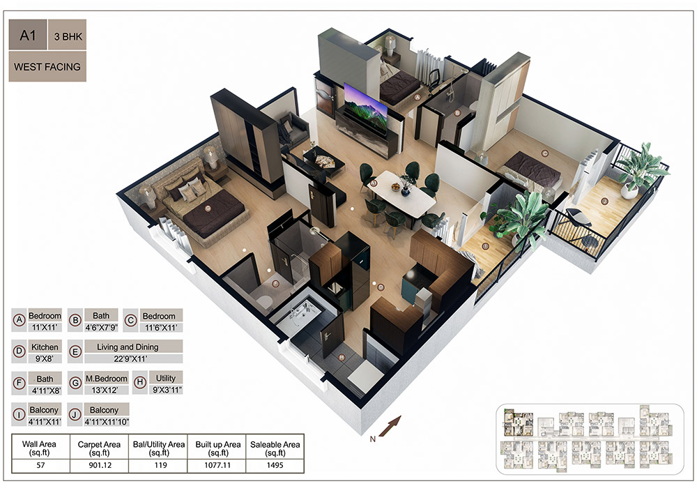 Novo Gardenia Amenities